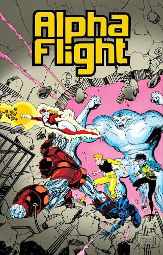 Cover image for Alpha Flight By Mantlo & Lee Omnibus Jim Lee Cover