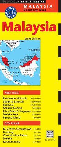 Cover image for Malaysia Travel Map Eighth Edition