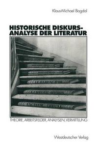 Cover image for Historische Diskursanalyse Der Literatur