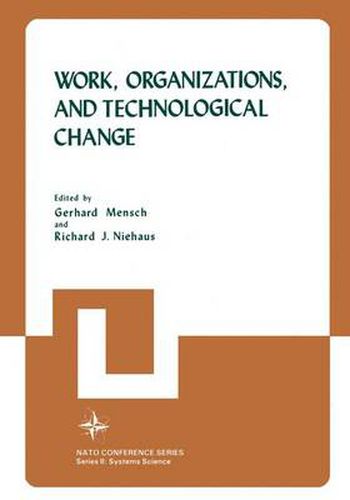 Cover image for Work, Organizations, and Technological Change