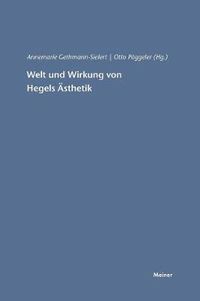 Cover image for Welt und Wirkung von Hegels AEsthetik