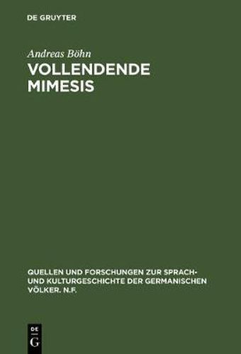 Cover image for Vollendende Mimesis