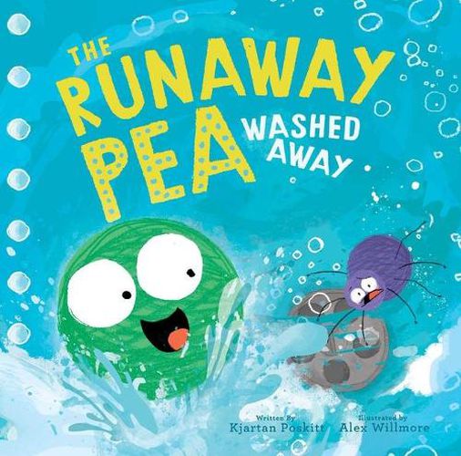 Cover image for The Runaway Pea Washed Away