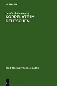 Cover image for Korrelate im Deutschen