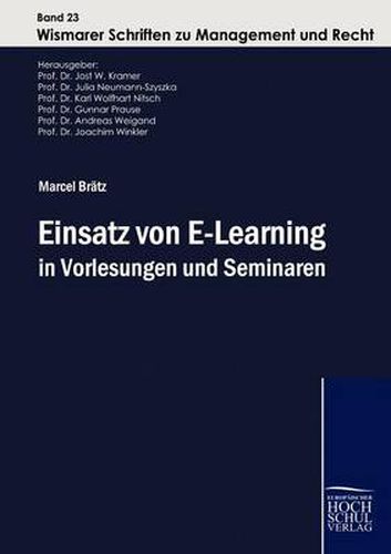 Cover image for Einsatz von E-Learning in Vorlesungen und Seminaren