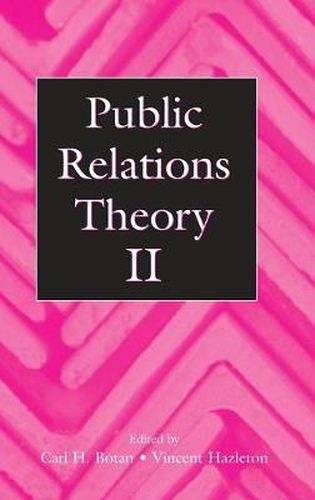 Cover image for Public Relations Theory II