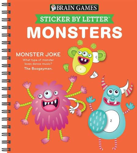 Cover image for Sticker by Letter: Monsters