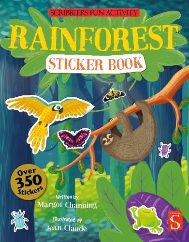 Cover image for Rainforest Sticker Book