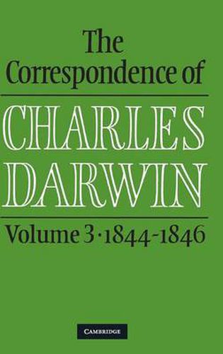 Cover image for The Correspondence of Charles Darwin: Volume 3, 1844-1846