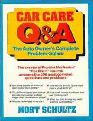 Cover image for Car Care Q&A: The Auto Owner's Complete Problem-solver