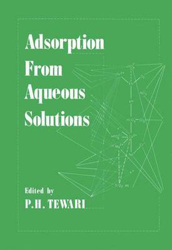 Cover image for Adsorption From Aqueous Solutions