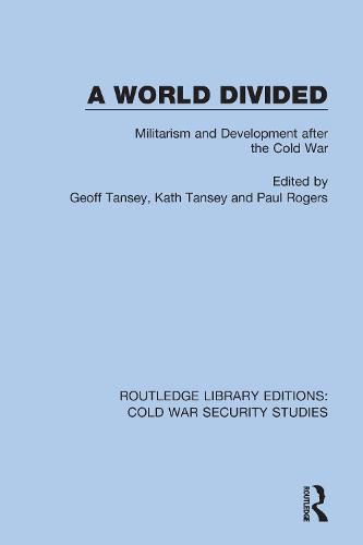 Cover image for A World Divided: Militarism and Development after the Cold War