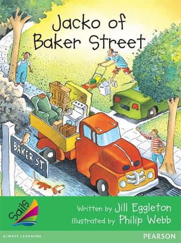 Cover image for Sails Early Green Set 1: Jacko of Baker Street