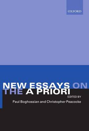 Cover image for New Essays on the a Priori