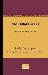 Cover image for Nathanael West - American Writers 21: University of Minnesota Pamphlets on American Writers