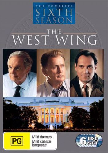 West Wing Complete Season Six Dvd
