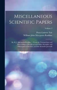 Cover image for Miscellaneous Scientific Papers