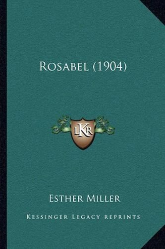 Cover image for Rosabel (1904)