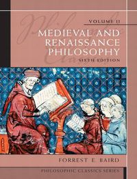 Cover image for Philosophic Classics, Volume II: Medieval and Renaissance Philosophy