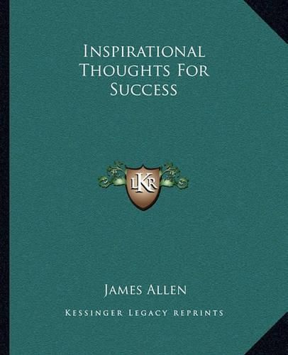 Cover image for Inspirational Thoughts for Success