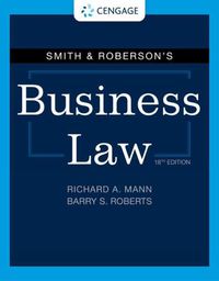 Cover image for Smith & Roberson's Business Law