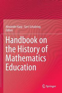 Cover image for Handbook on the History of Mathematics Education