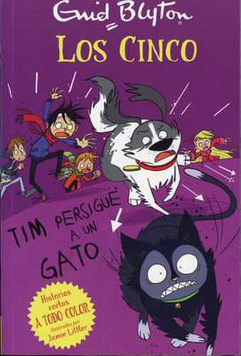 Tim persigue a un gato