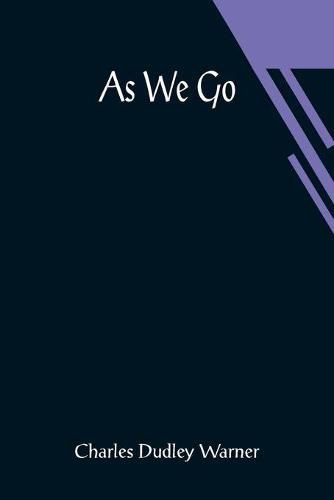 Cover image for As We Go