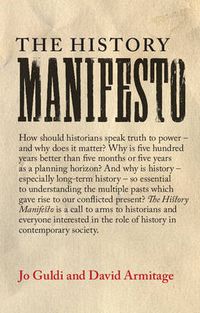 Cover image for The History Manifesto