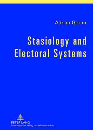 Cover image for Stasiology and Electoral Systems