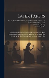 Cover image for Later Papers