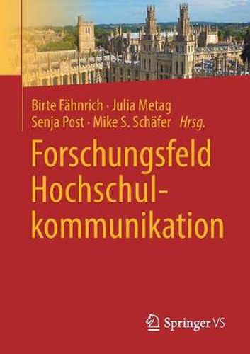 Cover image for Forschungsfeld Hochschulkommunikation