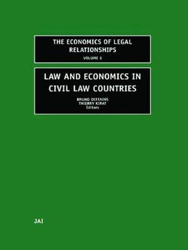 Cover image for Law and Economics in Civil Law Countries