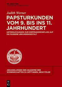 Cover image for Papsturkunden vom 9. bis ins 11. Jahrhundert