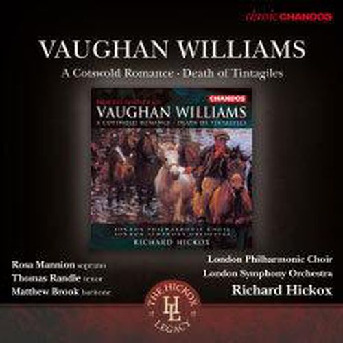 Cover image for Vaughan Williams Cotswold Romance Death Of Tintagiles