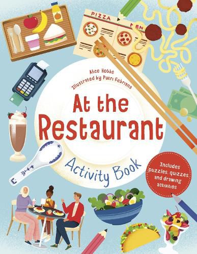 Cover image for At the Restaurant Activity Book