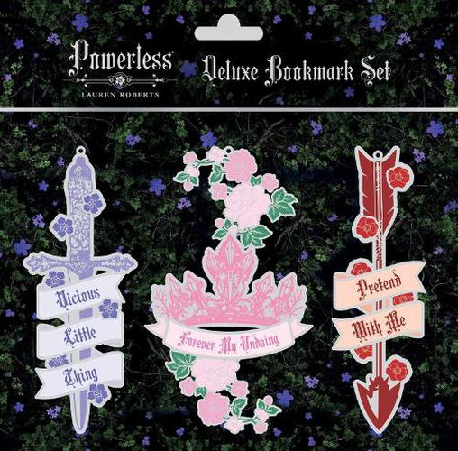 Cover image for Lauren Roberts: Powerless Trilogy Deluxe Bookmark Set (Set of 3)