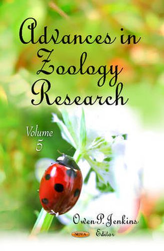 Cover image for Advances in Zoology Research: Volume 5