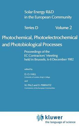Cover image for Photochemical, Photoelectrochemical and Photobiological Processes, Vol.2