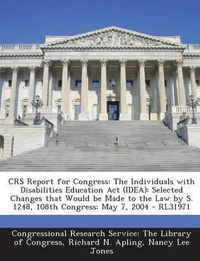 Cover image for Crs Report for Congress