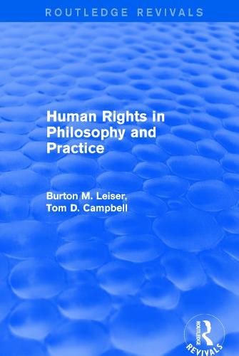 Cover image for Human Rights in Philosophy and Practice