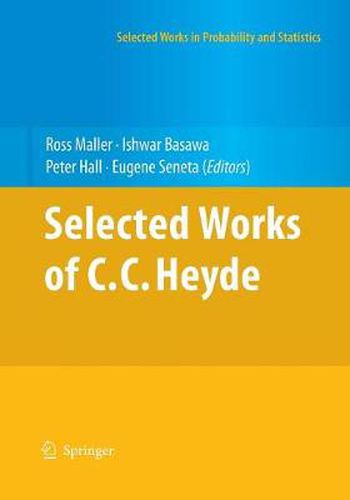 Cover image for Selected Works of C.C. Heyde