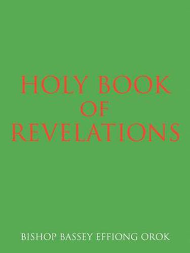 Cover image for Holy Book of Revelations