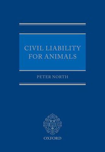 Cover image for Civil Liability for Animals