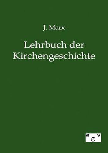 Cover image for Lehrbuch der Kirchengeschichte