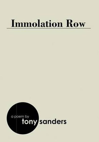 Cover image for Immolation Row