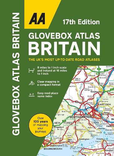 Cover image for AA Glovebox Atlas Britain