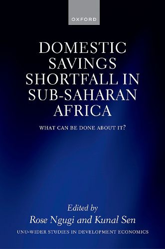 Cover image for The Domestic Savings Shortfall in Sub-Saharan Africa