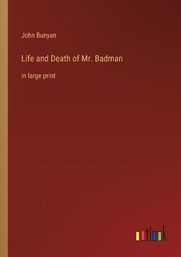 Cover image for Life and Death of Mr. Badman