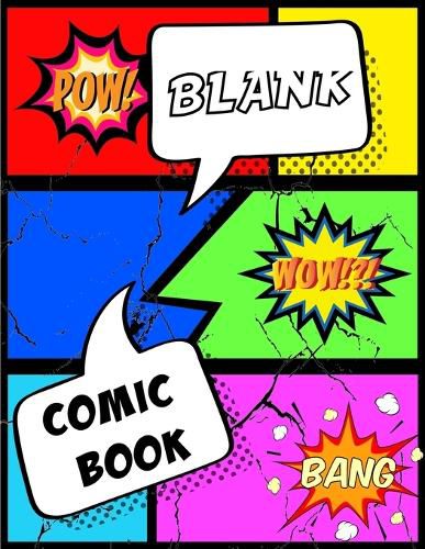 Cover image for Blank Comic Book